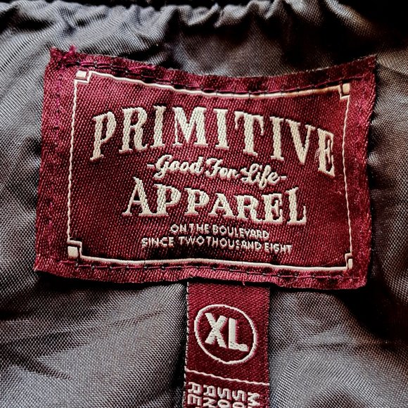 PRIMITIVE Apparel VARSITY jacket coat Sz XL High Quality 50% WOOL LK NEW Winter - Picture 9 of 11